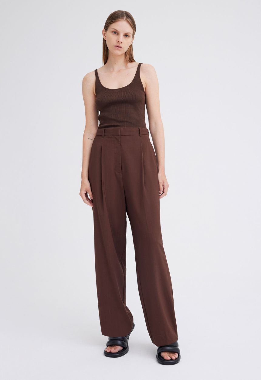 Jac + Jack Nisha Wool Pant - Bronzer